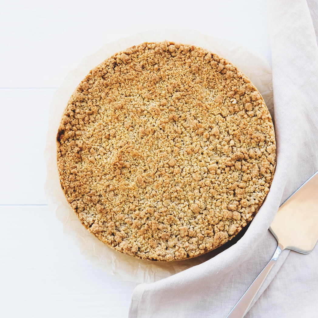 Gluten-free Apple Crumble Pie